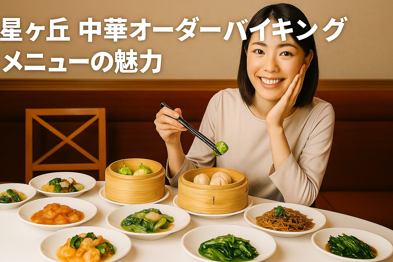 星ヶ丘 中華オーダーバイキング メニューの魅力