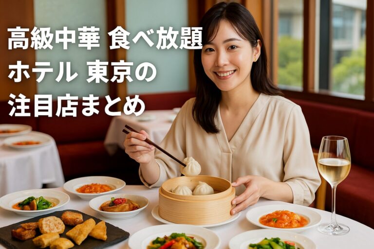 高級中華 食べ放題 ホテル 東京の注目店まとめ
