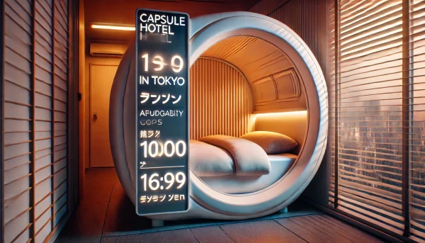 1泊1000円から泊まれる東京のカプセルホテル