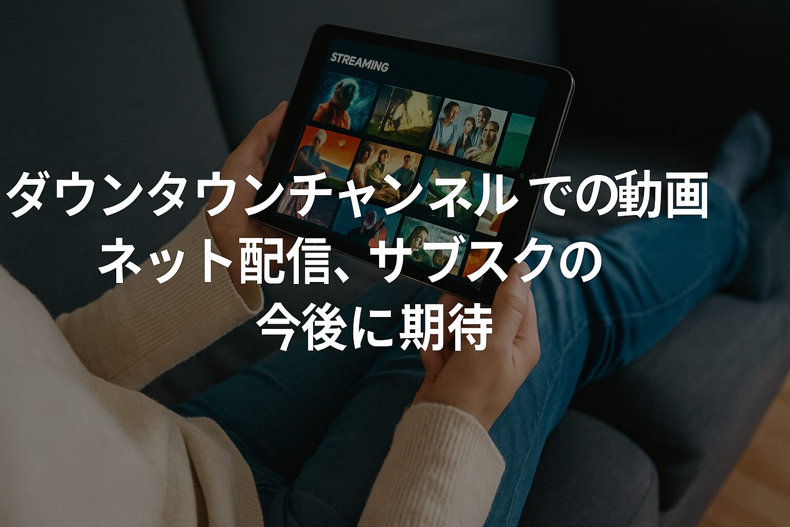 ダウンタウンチャンネルでの動画ネット配信、サブスクの今後に期待