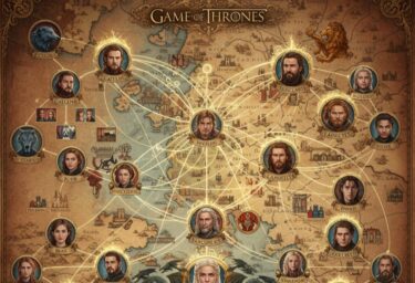 わかりやすい！ゲームオブスローンズ相関図