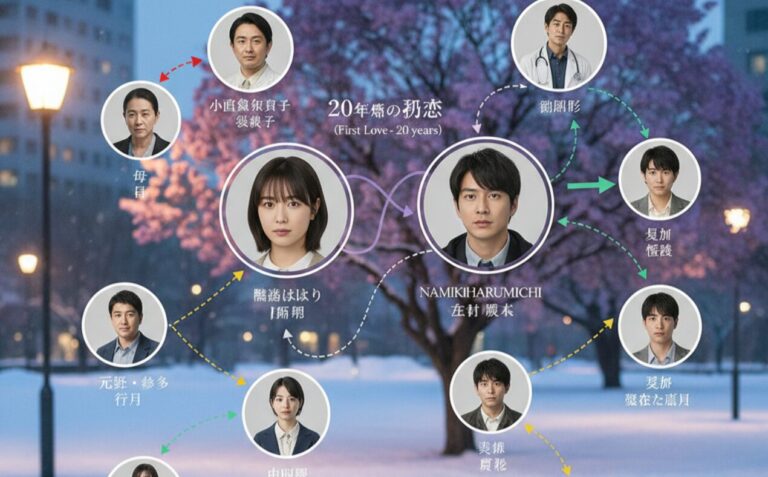 first love 初恋の相関図を解説！キャスト・謎をネタバレ